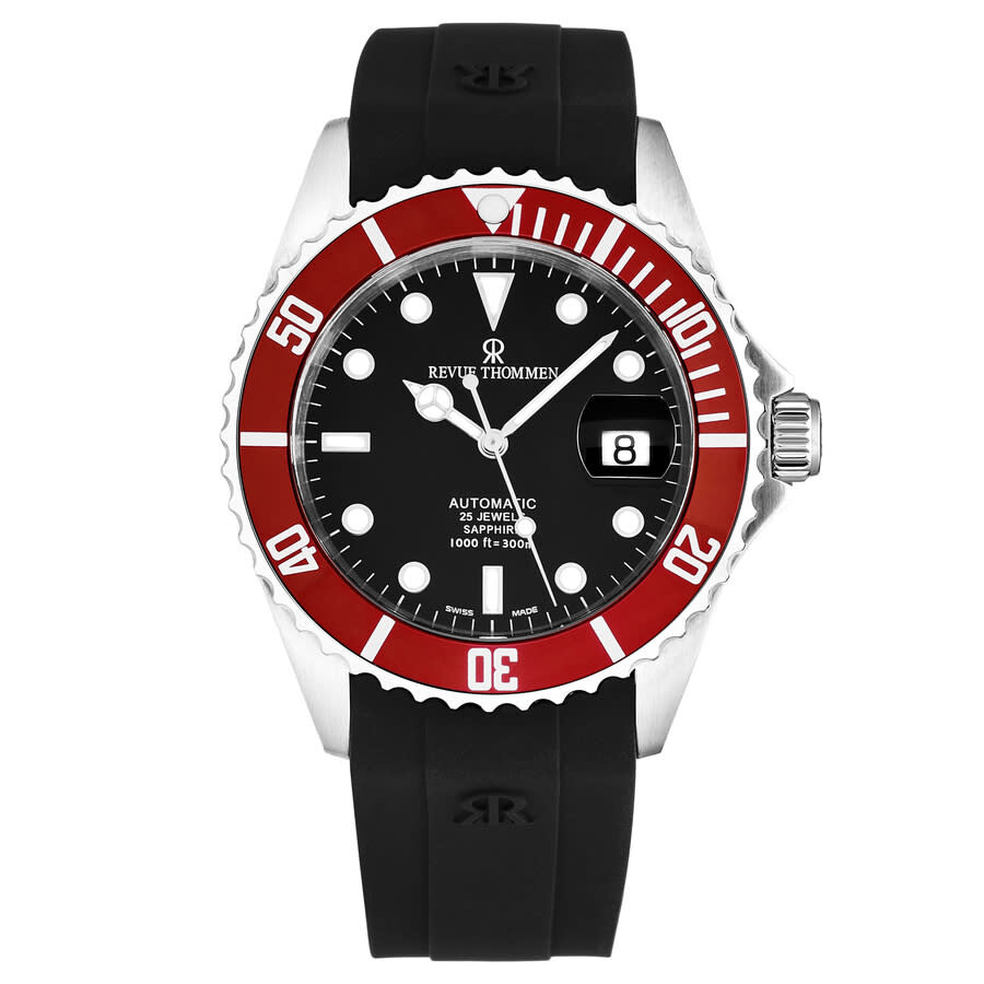 Revue Thommen Diver Automatic Black Dial Men's Watch 17571.2836
