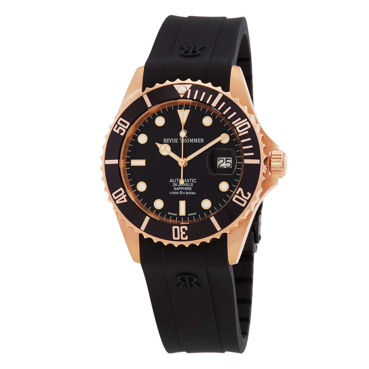 Revue Thommen Diver Automatic Black Dial Men's Watch 17571.2867