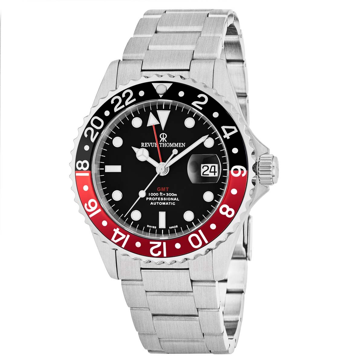 Revue Thommen Diver Automatic Black Dial Men's Watch 17572.2136