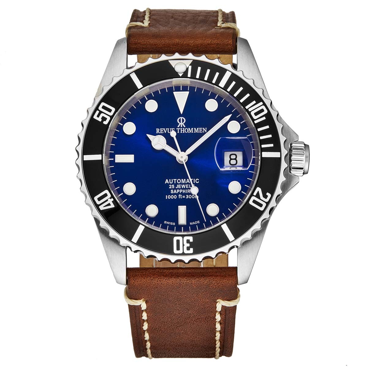 Revue Thommen Diver Automatic Blue Dial Men's Watch 17571.2523