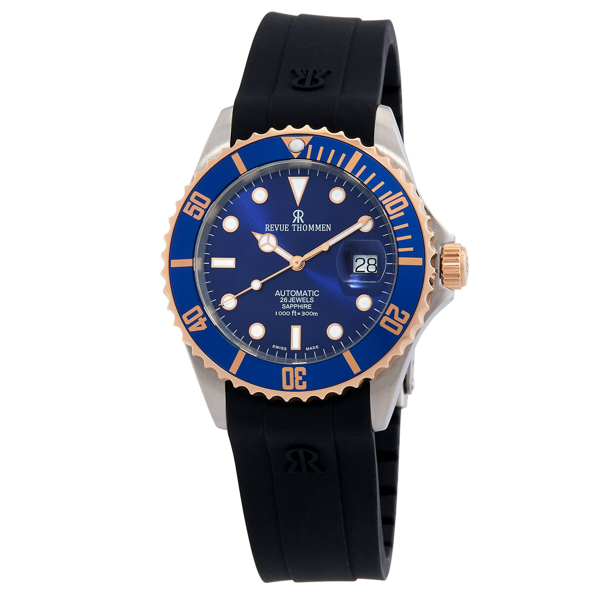 Revue Thommen Diver Automatic Blue Dial Men's Watch 17571.2855
