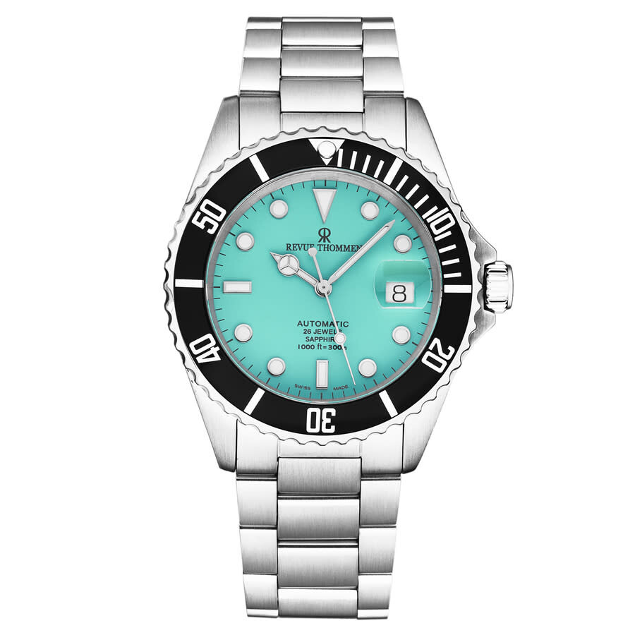 Revue Thommen Diver Automatic Green Dial Men's Watch 17571.2131