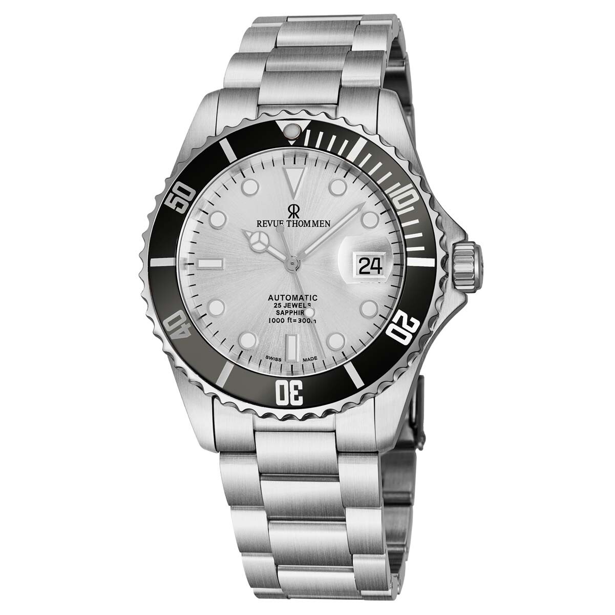 Revue Thommen Diver Automatic Silver Dial Men's Watch 17571.2127