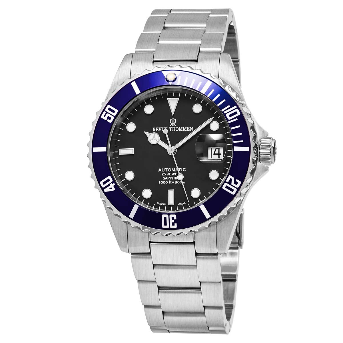 Revue Thommen Diver XL Automatic Black Dial Men's Watch 17571.2135