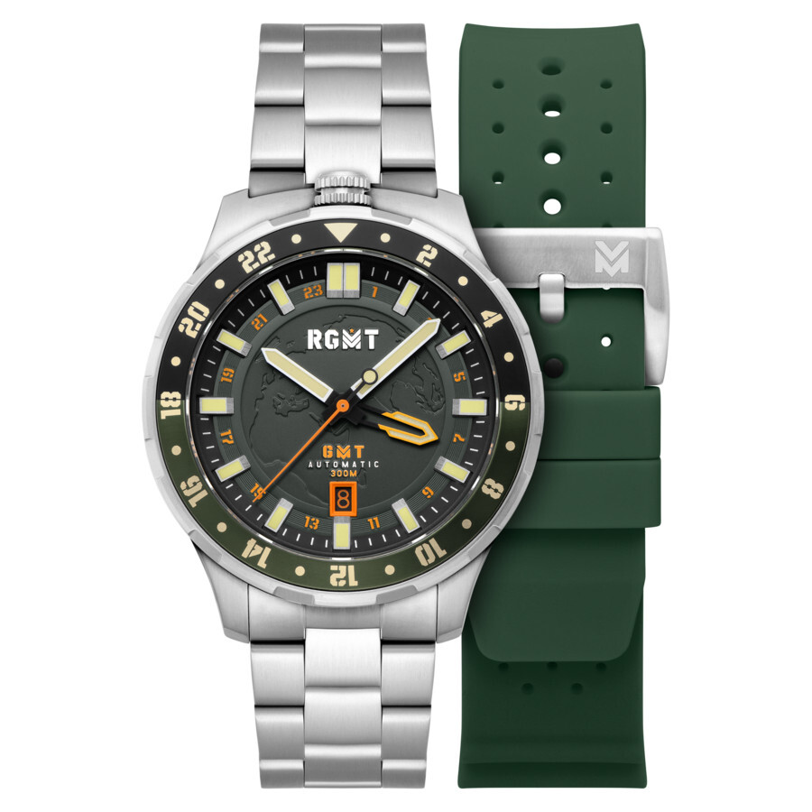 RGMT Globemaster Automatic Green Dial Men's Watch RG-8067-33