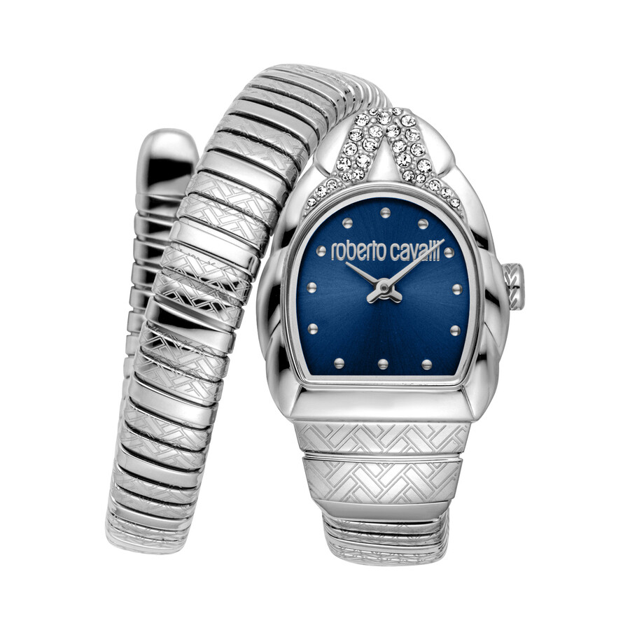Roberto Cavalli Aurora Blue Dial Ladies Watch RC5L133M0025