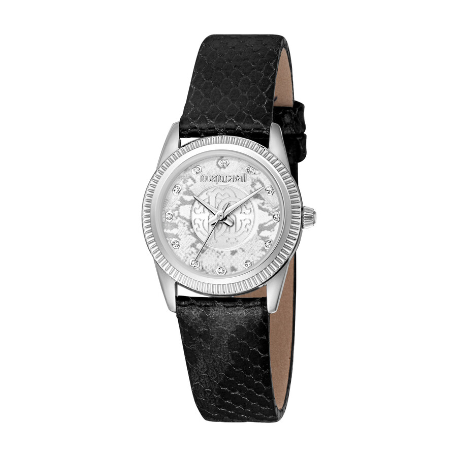 Roberto Cavalli Fashion Watch Quartz Silver Dial Ladies Watch RC5L074L0015