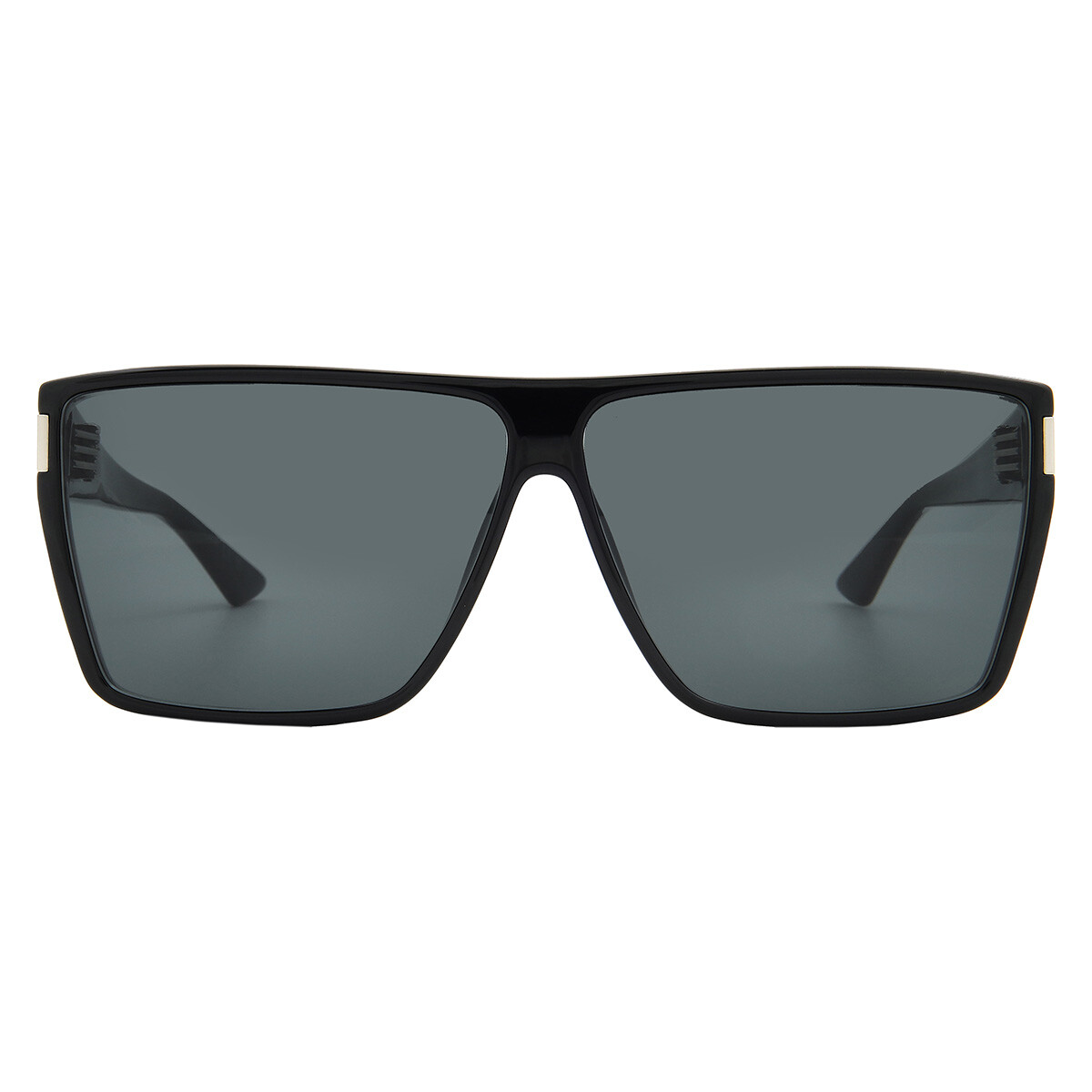 Saint Laurent Black Browline Unisex Sunglasses SL M131 001 52