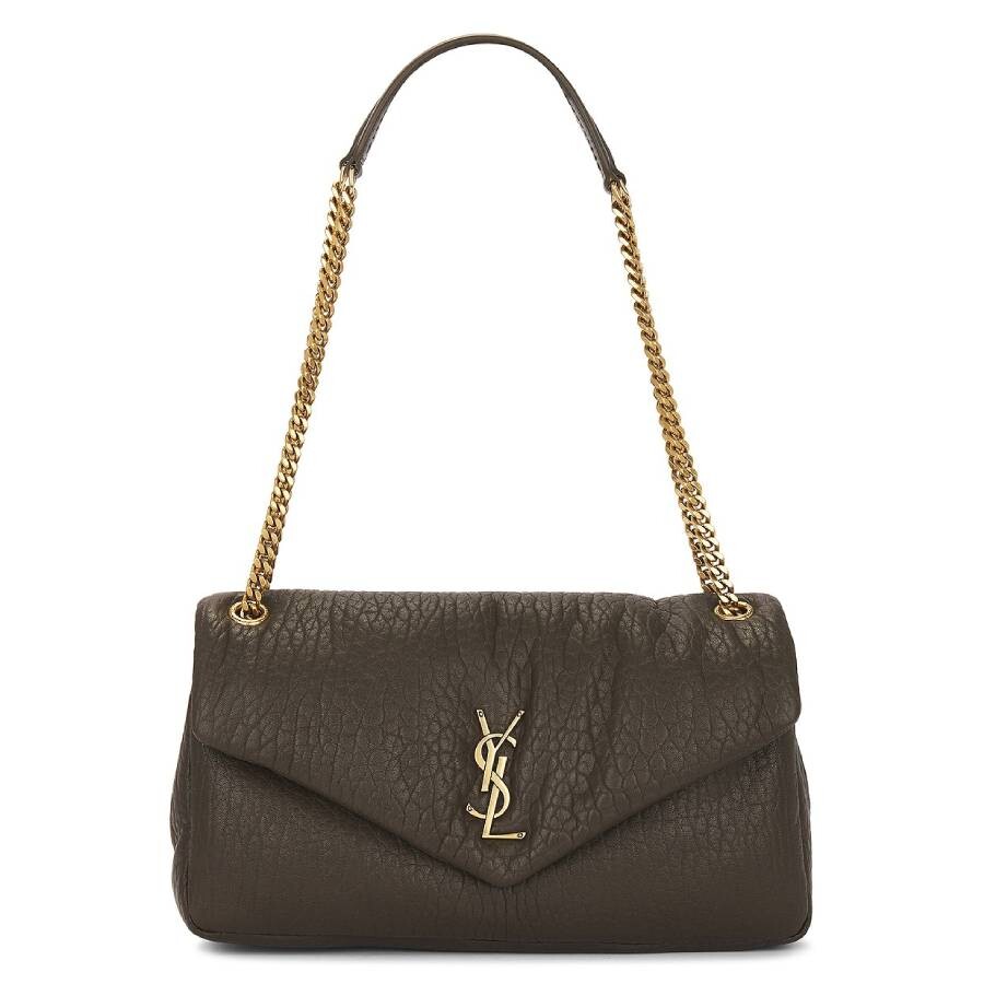 Saint Laurent Cassandre Lambskin Chain Wallet 742920AAA44 2357