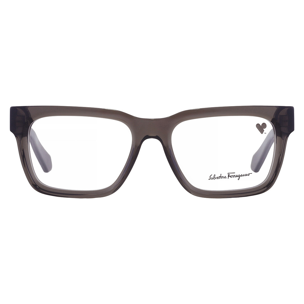Ferragamo Salvatore Ferragamo Demo Rectangular Men's Eyeglasses