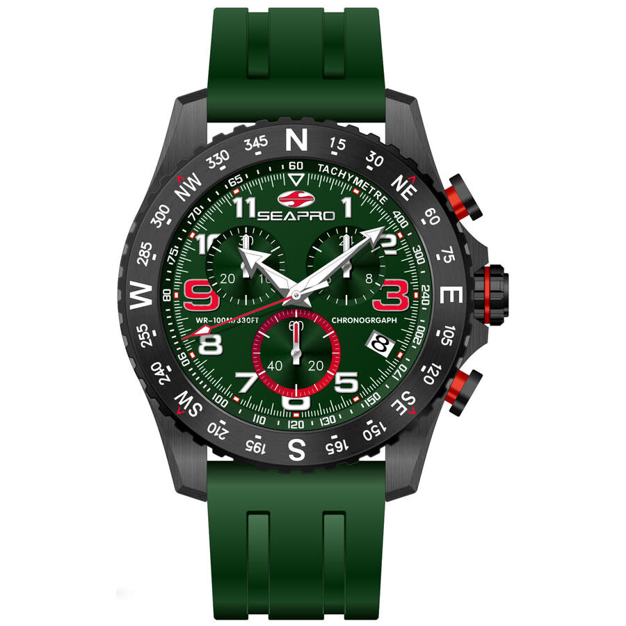 Seapro Gallantry Green Dial Men's Watch SP9736