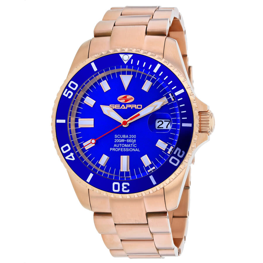 Seapro Scuba 200 Automatic Blue Dial Men's Watch SP4324