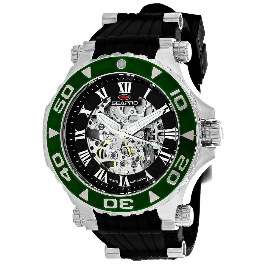 Seapro Seaway Black Dial Men's Watch SP7752
