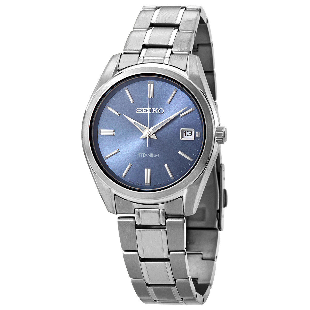 Seiko Essentials Quartz Blue Dial Men's Watch SUR371