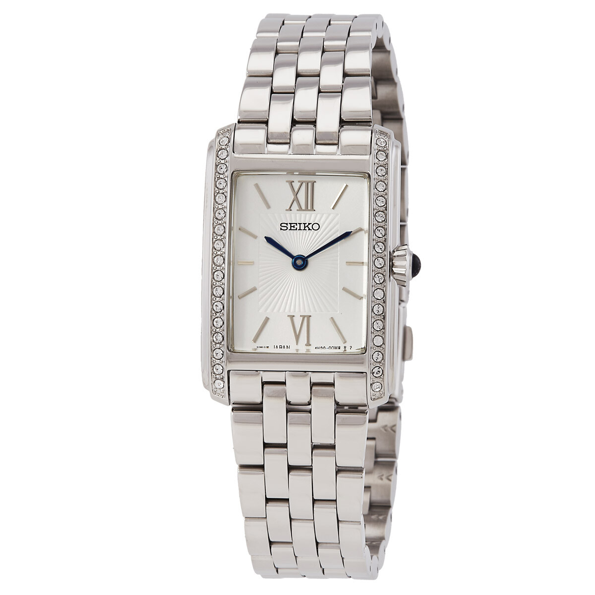 Seiko Classic Quartz Crystal Silver Dial Ladies Watch SWR091P1