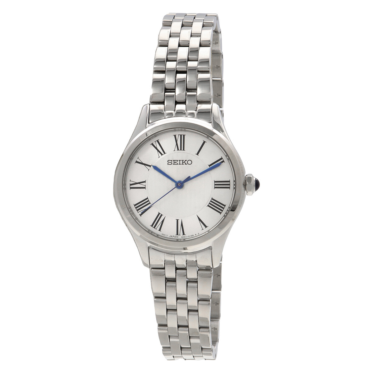 Seiko Classic Quartz White Dial Ladies Watch SUR609P1