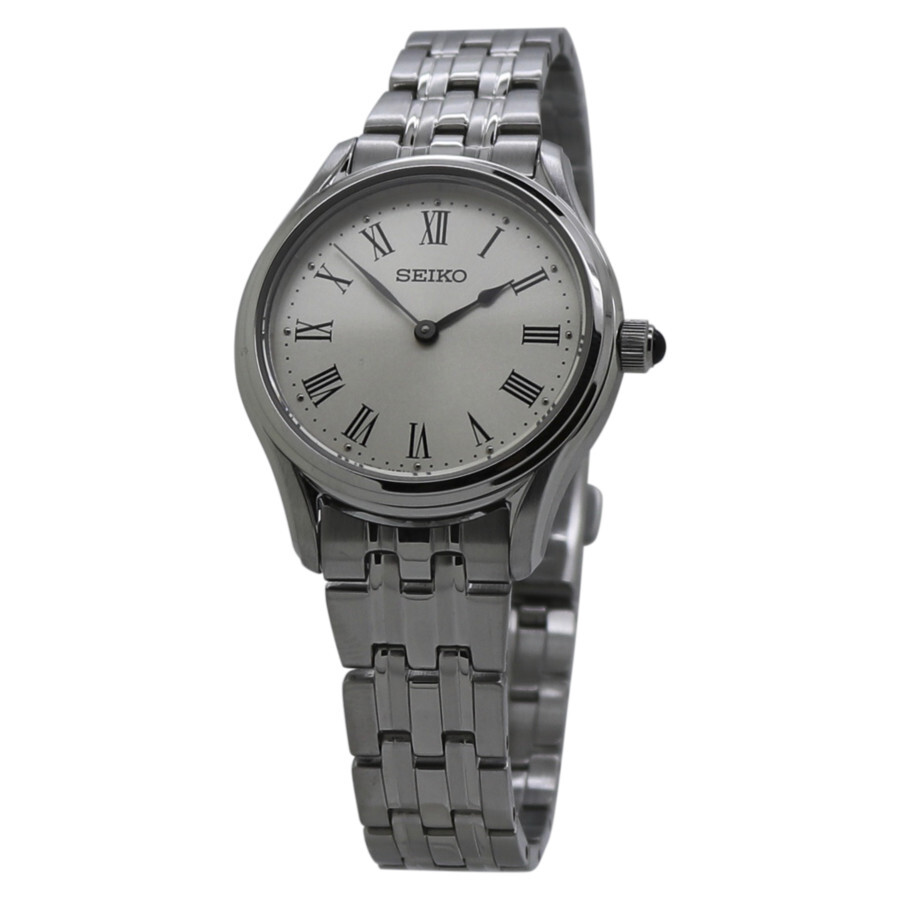 Seiko Quartz Cream Dial Ladies Watch SWR069P1