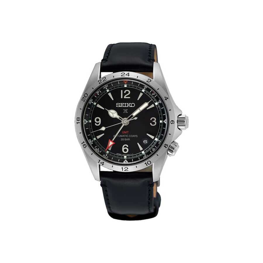 Seiko Seiko Prospex Luxe Alpinist GMT Automatic Black Dial Men's Watch SPB379
