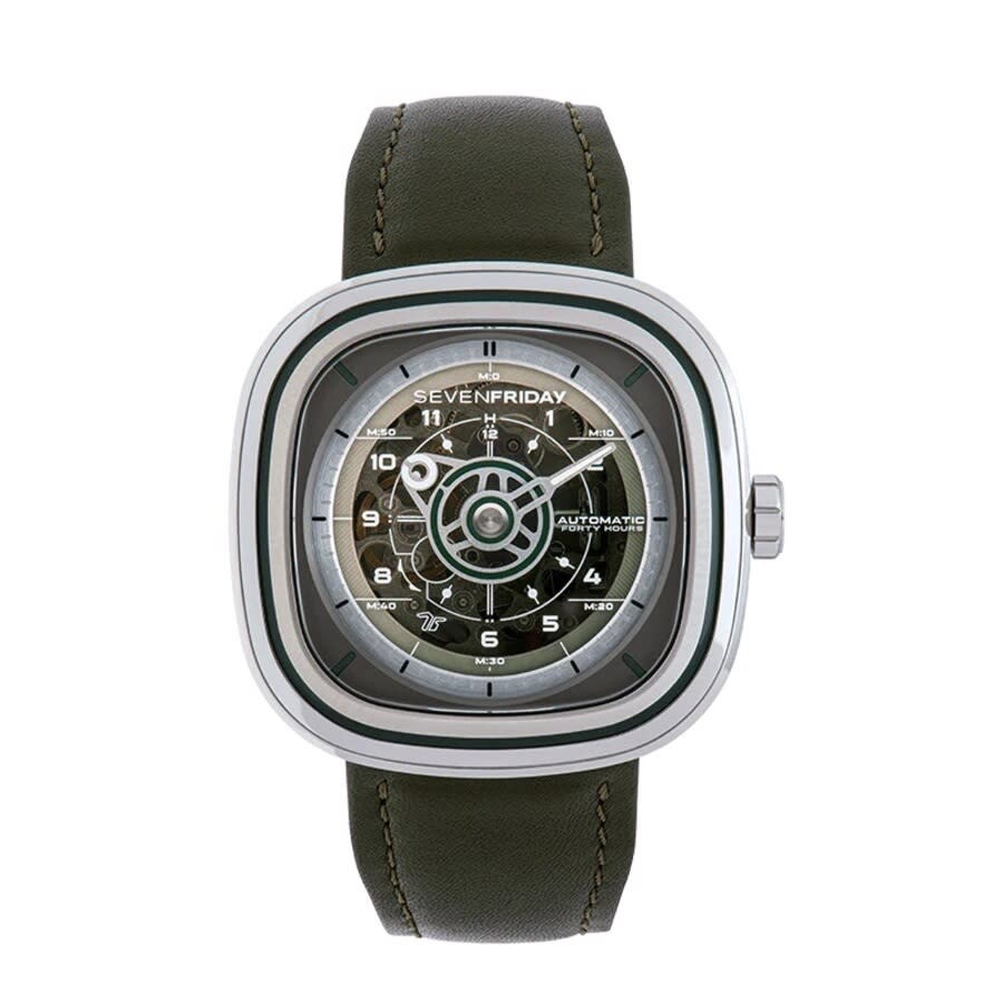 Sevenfriday Green T Automatic Green Dial Men's Watch T1/06