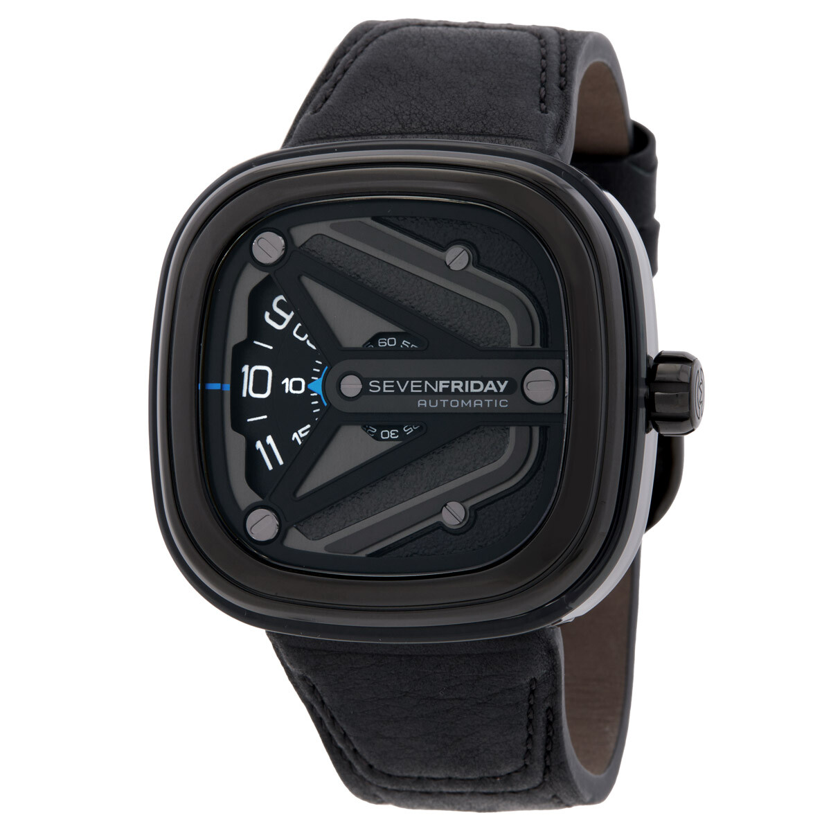 Sevenfriday M-Series Automatic Black Dial Men's Watch M3/07
