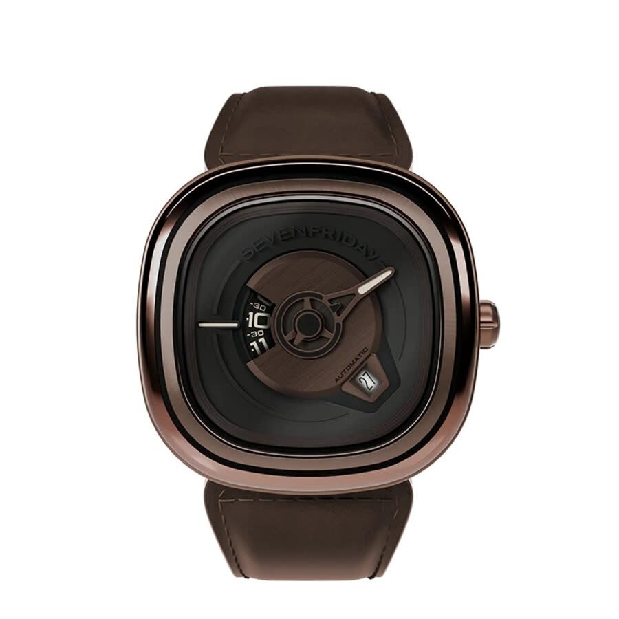 Sevenfriday PE Automatic Black Dial Men's Watch PE2/01