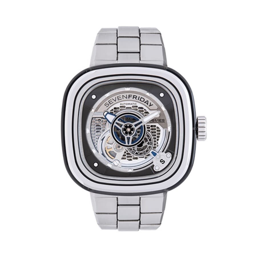 Sevenfriday PS Series Automatic Black Dial Men's Watch PS1/01M