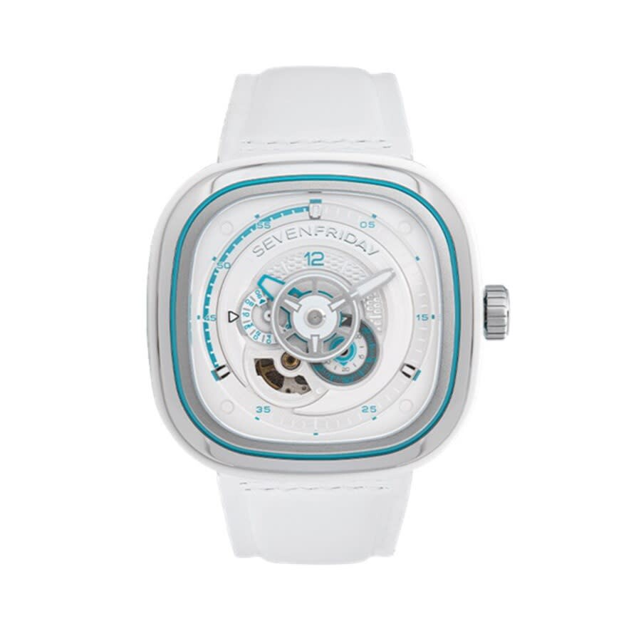 Sevenfriday P-Series Automatic White Dial Unisex Watch P3C/10