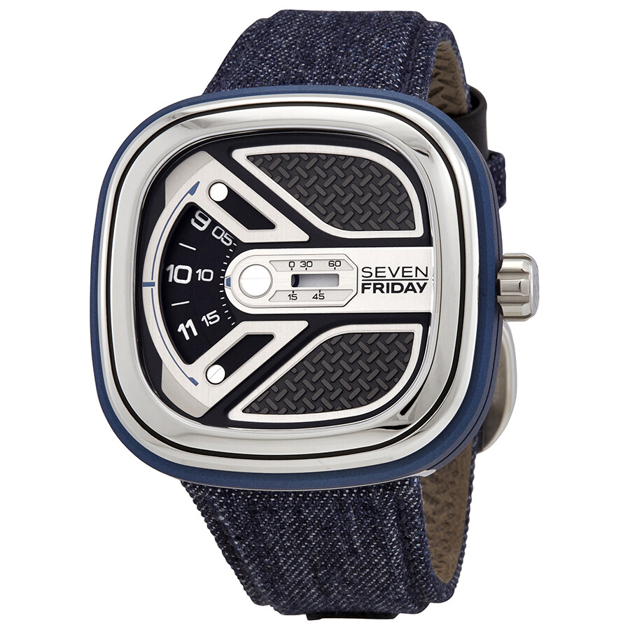 Sevenfriday Urban Explorer Automatic Black Dial Men's Watch M1B/01