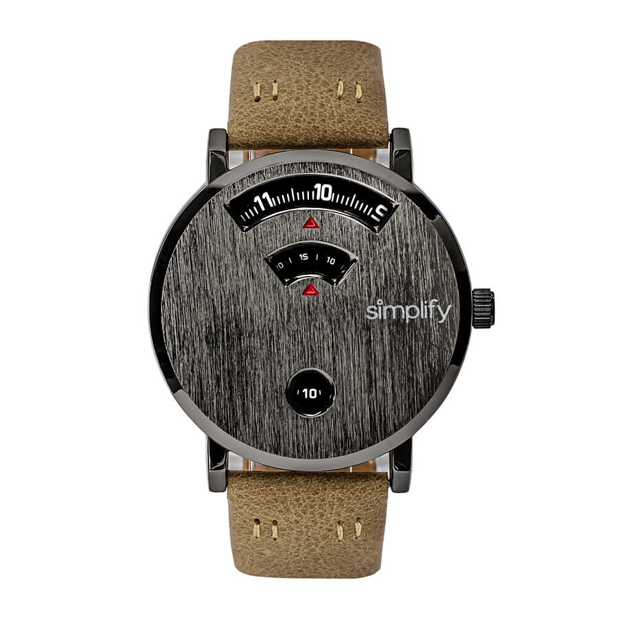 Simplify The 7000 Quartz Black Dial Unisex Watch SIM7005