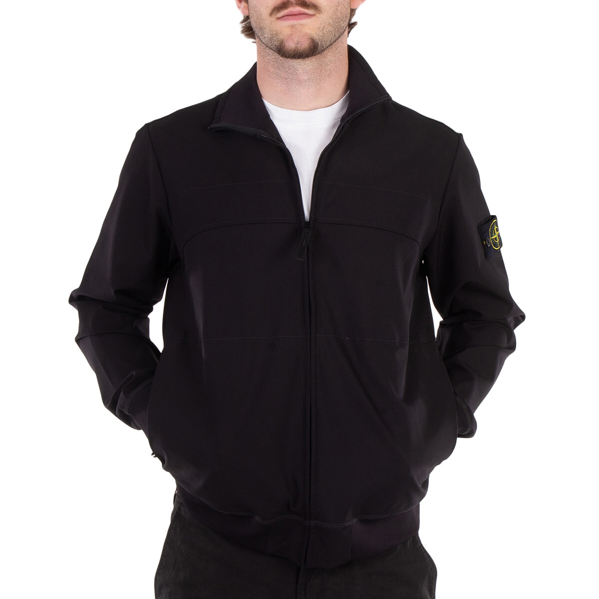 ジャケット・アウター 01 stone laminate webbing jkt Stone Island