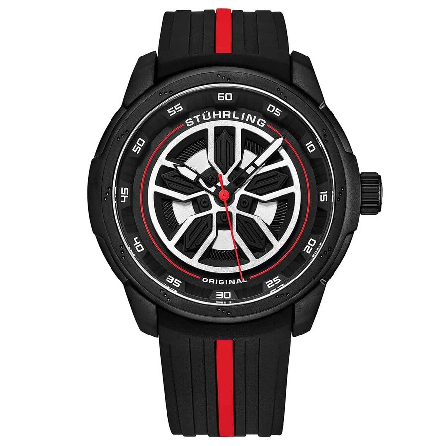 Stuhrling Original Aviator Black Dial Men's Watch M15578