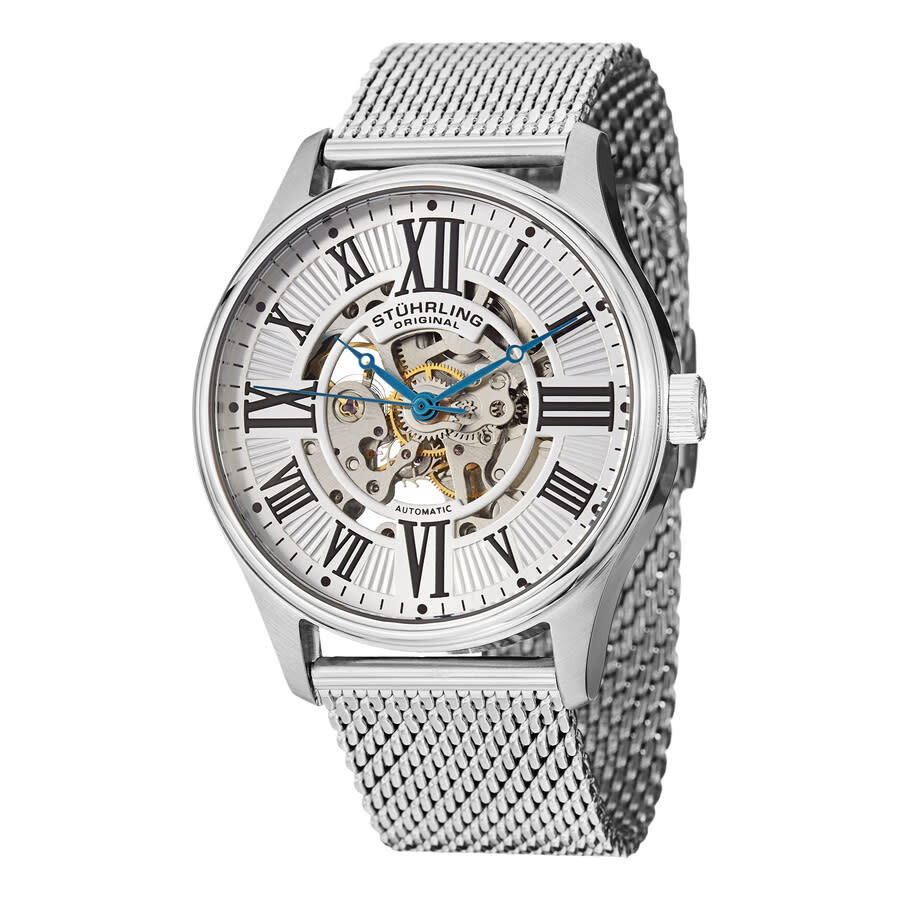 Stuhrling Original Legacy Automatic Silver Dial Men's Watch M17058