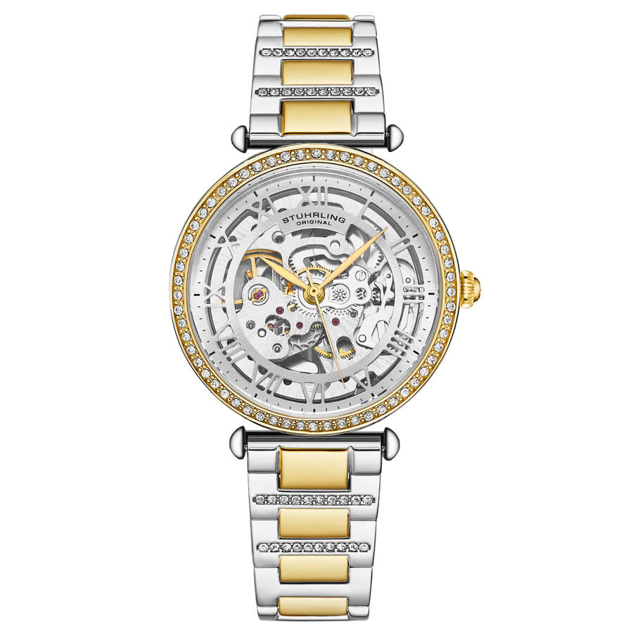 Stuhrling Original Legacy Automatic Silver Dial Ladies Watch M17972