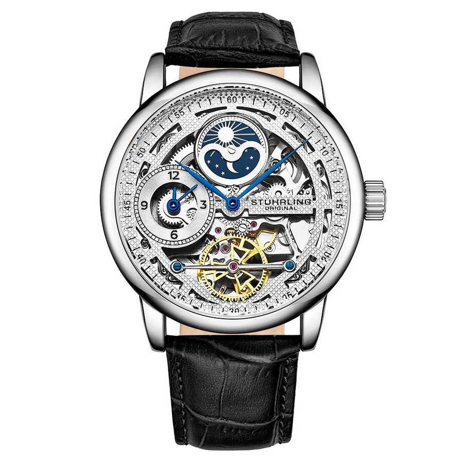 Stuhrling Original Legacy Silver-tone Dial Men's Watch M15658