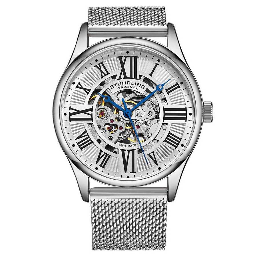 Stuhrling Original Legacy Silver-tone Dial Men's Watch M15951