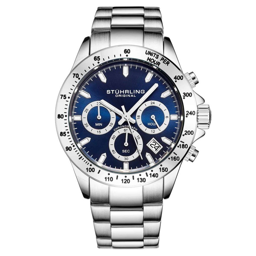 Stuhrling Original Monaco Blue Dial Men's Watch M15964