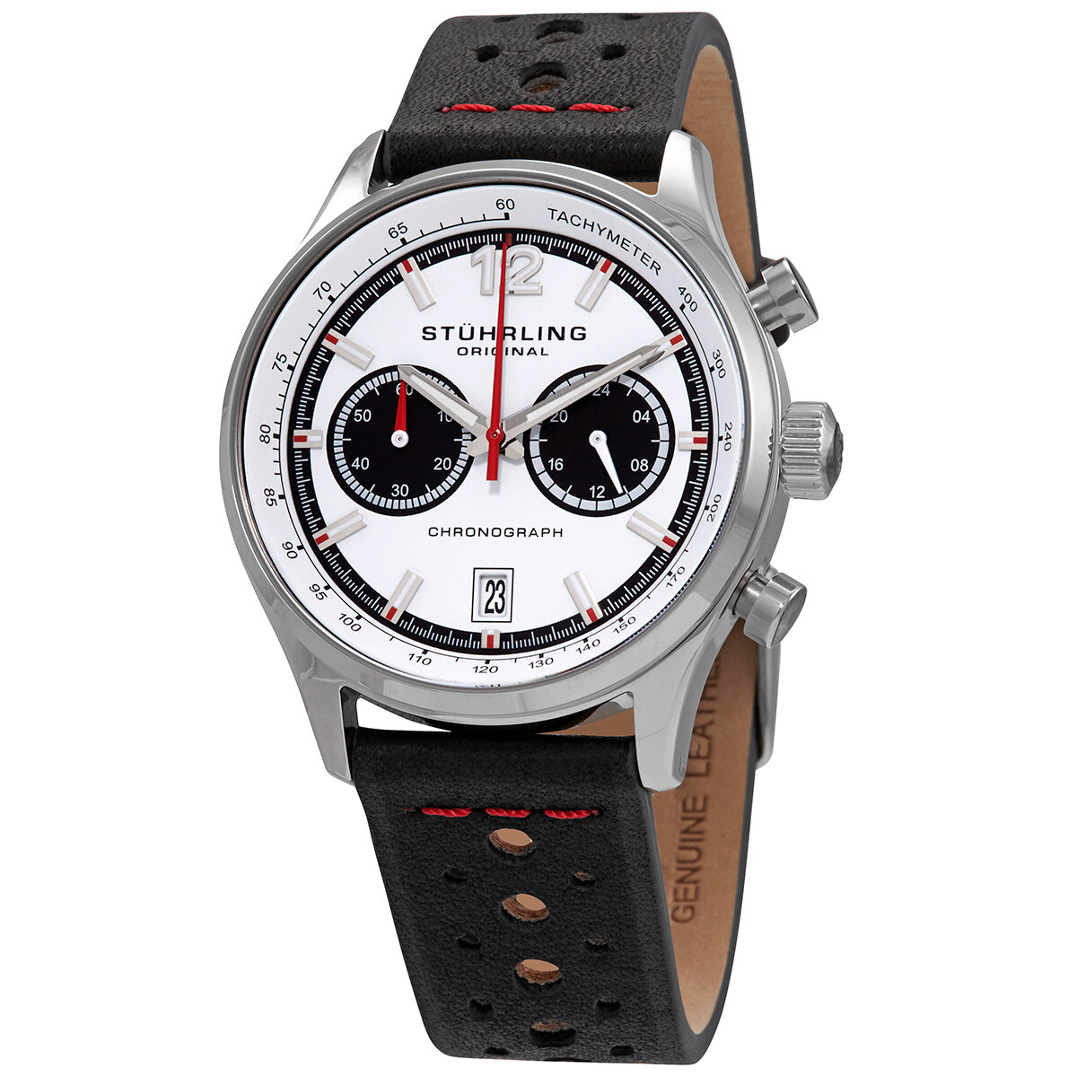 Stuhrling Original Monaco White Dial Men's Watch M15559