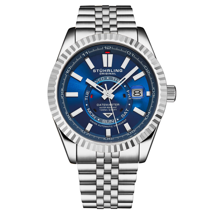 Stuhrling Original Symphony Automatic Blue Dial Men's Watch M18240