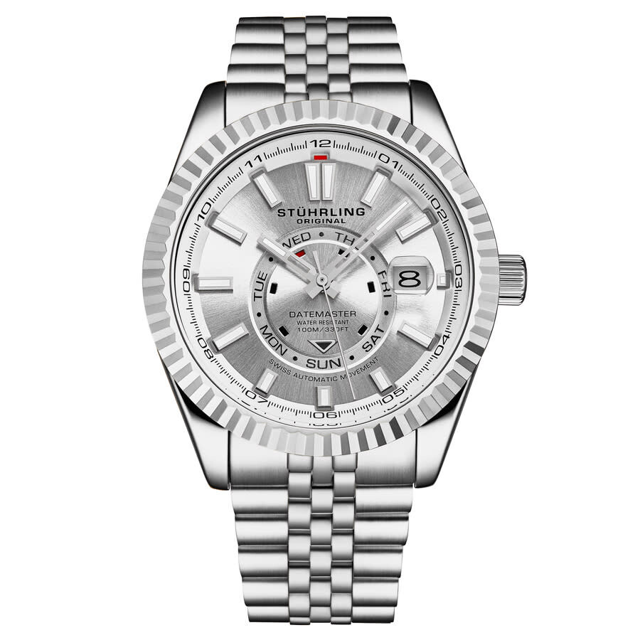 Stuhrling Original Symphony Automatic Silver Dial Men's Watch M18242