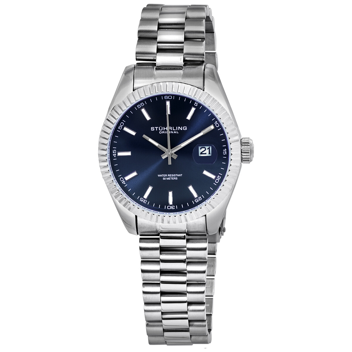 Stuhrling Original Symphony Blue Dial Men's Watch M15690