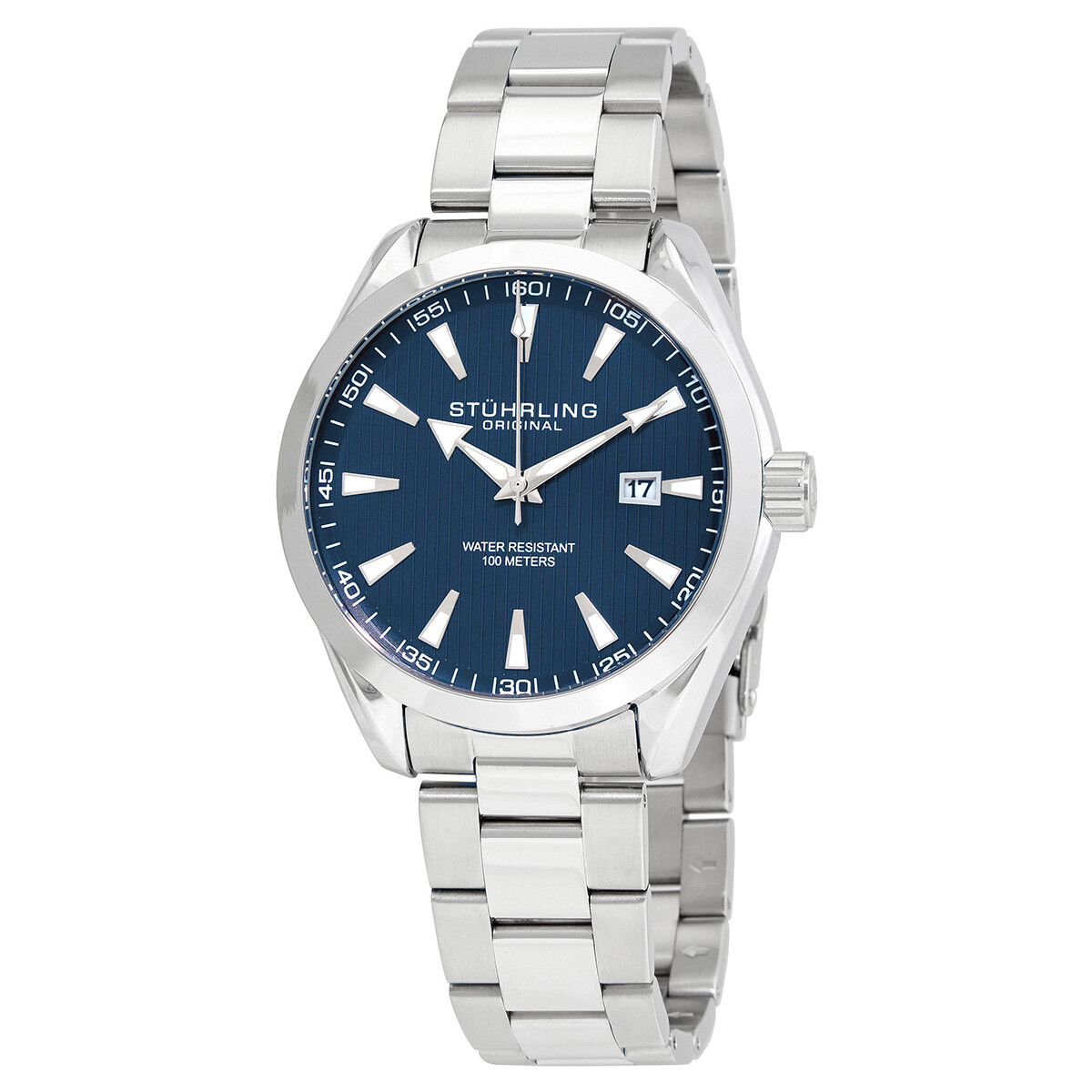 Stuhrling Original Symphony Blue Dial Men's Watch M15789