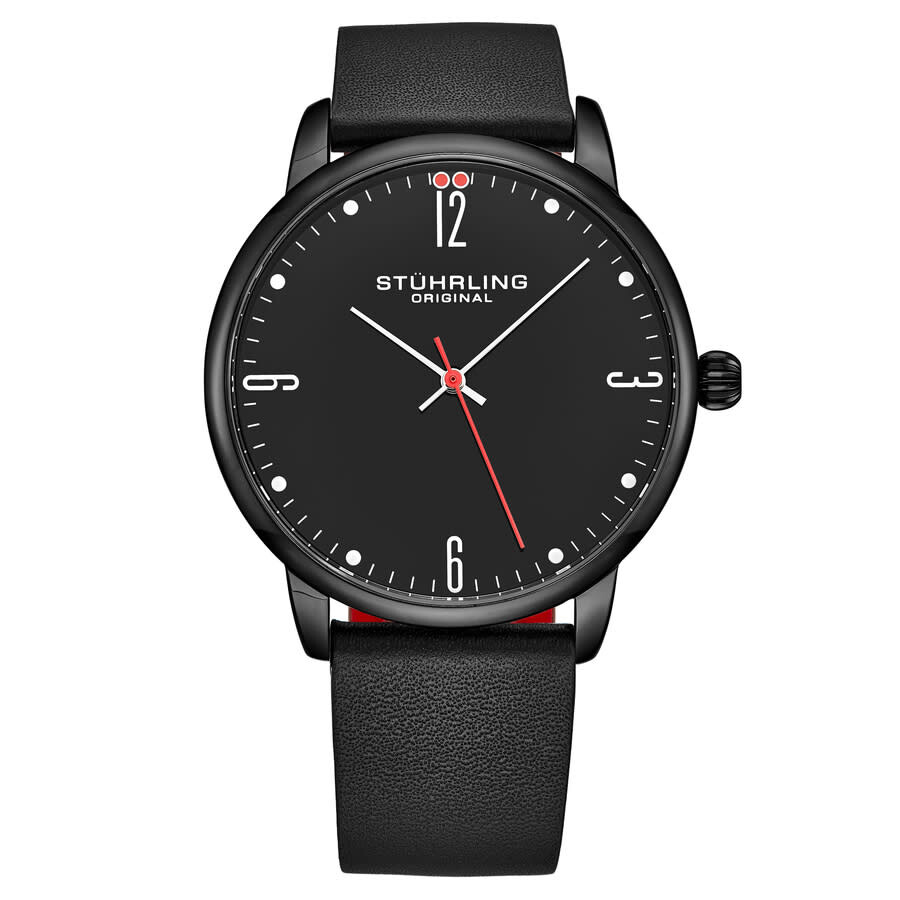 Stuhrling Original Symphony Quartz Black Dial Men's Watch M16806