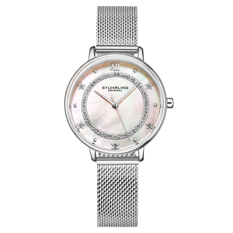 Stuhrling Original Symphony Quartz Silver Dial Ladies Watch M16791