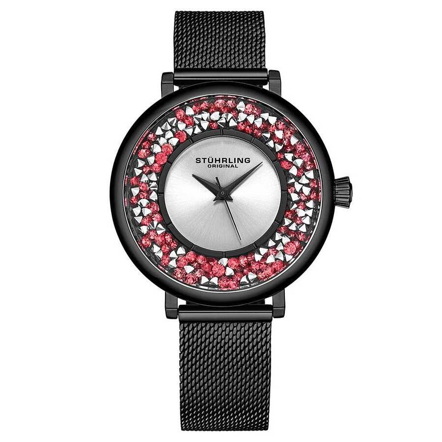 Stuhrling Original Symphony Silver-tone Dial Ladies Watch M15461