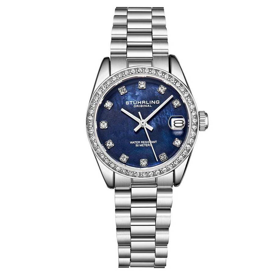 Stuhrling Original Vogue Blue Dial Ladies Watch M15703