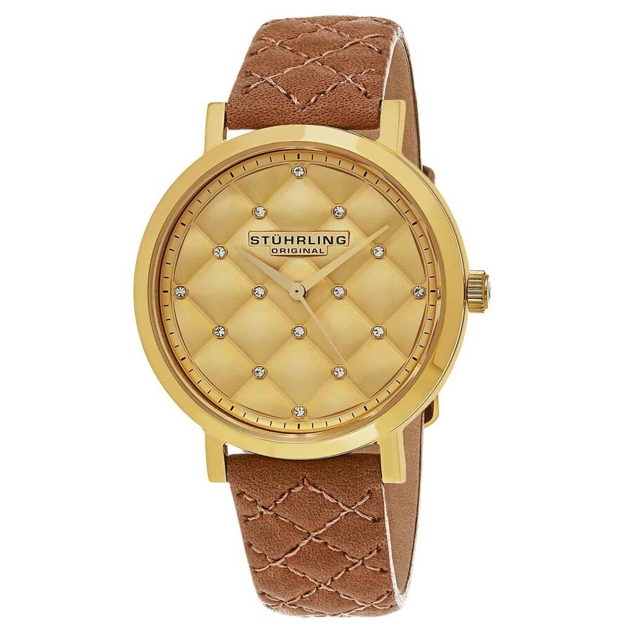 Stuhrling Original Vogue Gold-tone Dial Ladies Watch M15282
