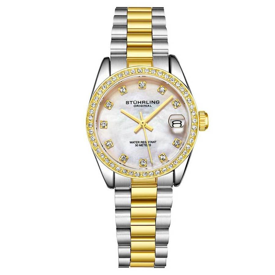 Stuhrling Original Vogue Silver-tone Dial Ladies Watch M15708