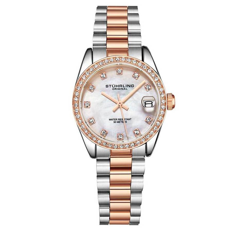 Stuhrling Original Vogue Silver-tone Dial Ladies Watch M15947
