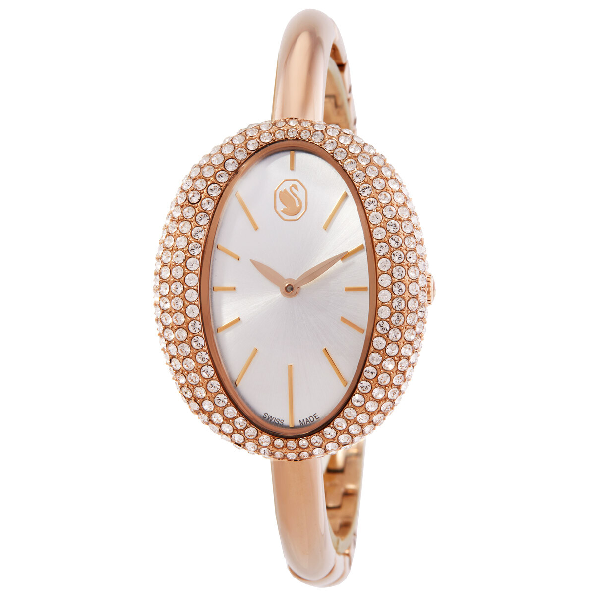 Swarovski Imber Quartz Crystal Silver Dial Ladies Watch 5716108