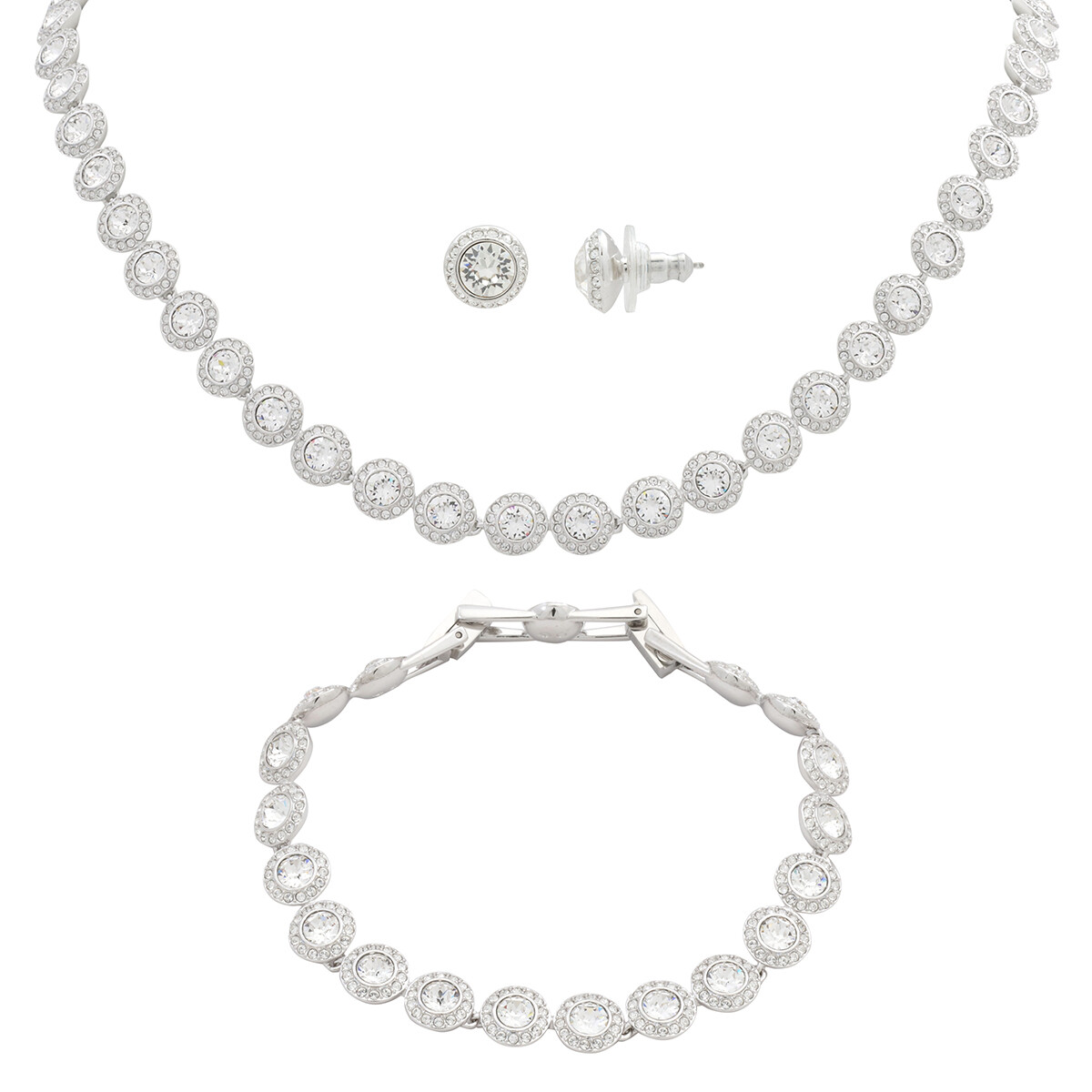 ★SWAROVSKI★ Swan Rhodium Necklace XS 5647872 Swarovski Iconic Swan pendant Swan, Medium, White, Rhodium